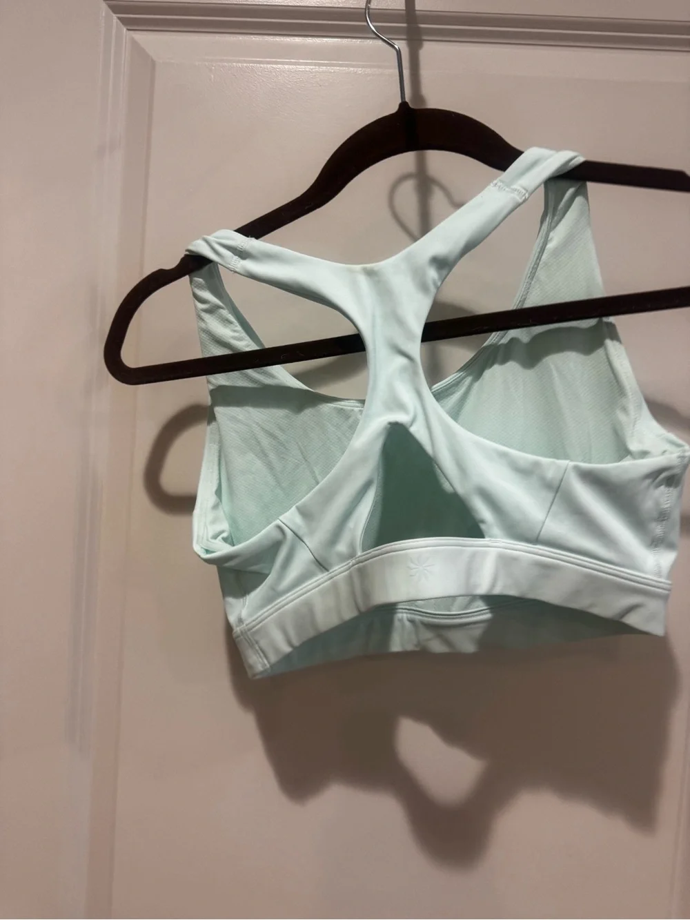 Athleta Light Blue Scoop Sports Bra
